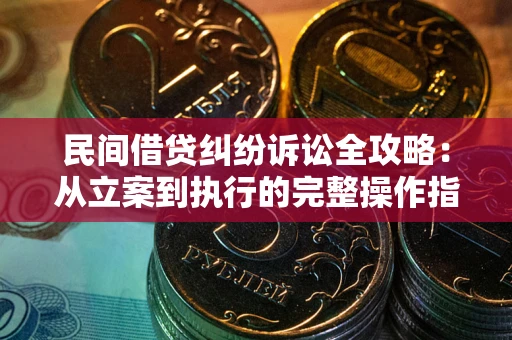济南民间借贷纠纷诉讼全攻略：从立案到执行的完整操作指南