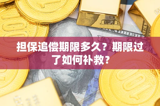 济南担保追偿期限多久？期限过了如何补救？