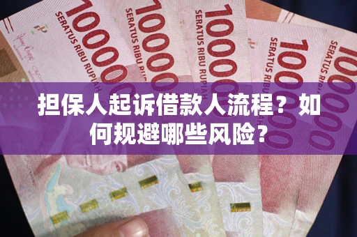 济南担保人起诉借款人流程？如何规避哪些风险？