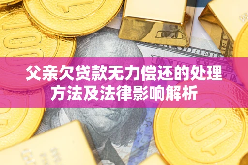 济南父亲欠贷款无力偿还的处理方法及法律影响解析