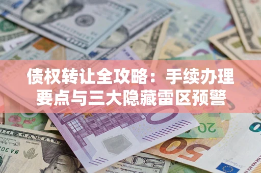济南债权转让全攻略：手续办理要点与三大隐藏雷区预警