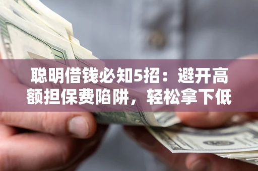 济南聪明借钱必知5招：避开高额担保费陷阱，轻松拿下低息贷款