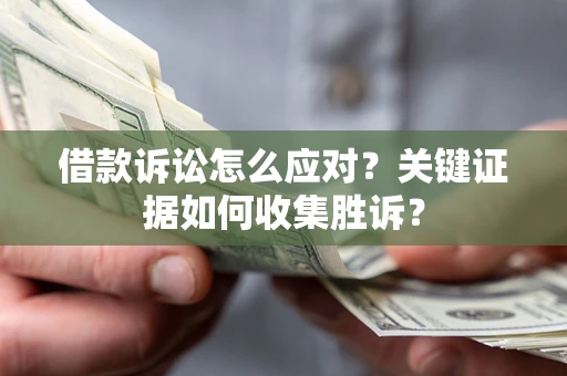济南借款诉讼怎么应对？关键证据如何收集胜诉？